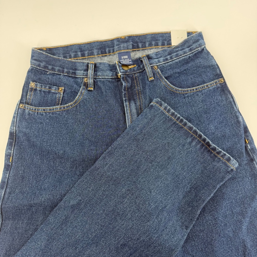 Rural King Mens Original Work Jeans 31x32 Dark Wash Regular Fit RK5POC3-MW NWT - Picture 1 of 6